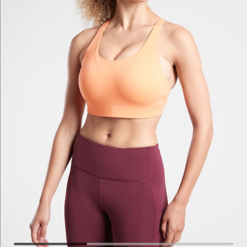 Advanced, high coverage sports bra